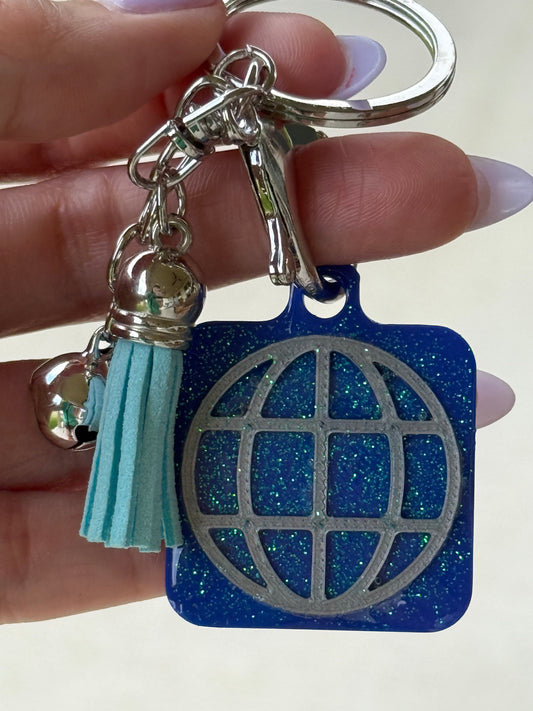Social Media NFC KeyChain